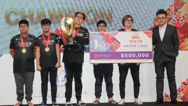 Philippines’ TNC bags $500,000 as it reclaims World Electronic Sports Games crown