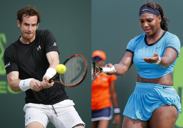 Serena Williams, Andy Murray sent packing in Miami Open shockers