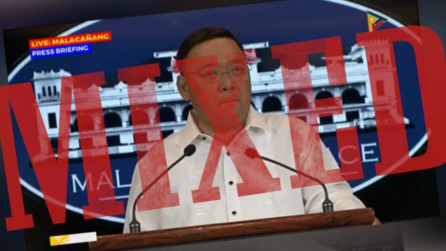 MISLEADING: Roque says cash-based budget ‘implemented,’ ‘worked’ in 2018