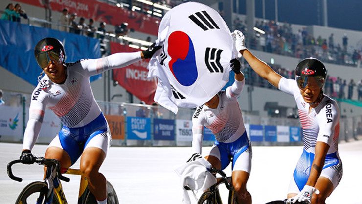 Hosts South Korea set medal pace at Asian Games