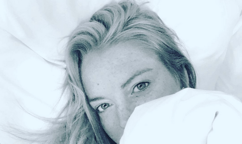 Foto dari akun instagram Lindsay Lohan. 