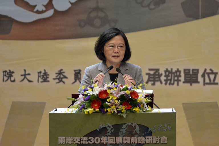 Taiwan president says U.S. trade deal would boost security