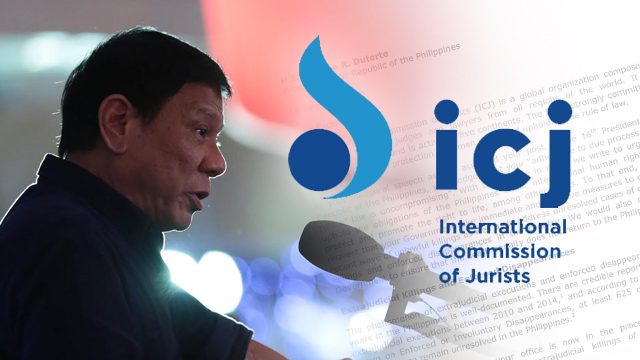 Global group of judges, lawyers to Duterte: Probe drug-related killings
