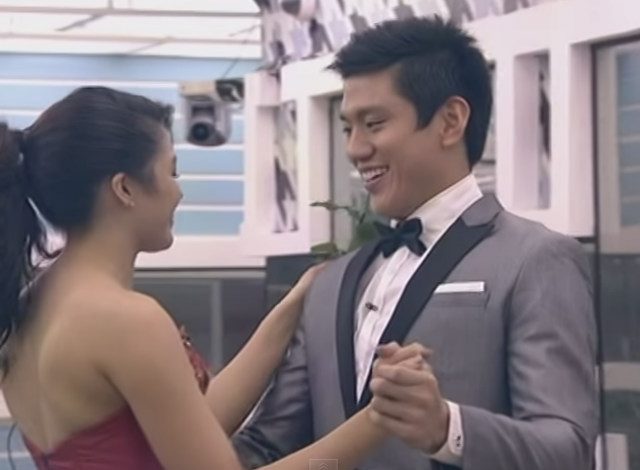 SURPRISE! La Salle's Jeron Teng dances with Jane during her debut inside the house. Screengrab from YouTube