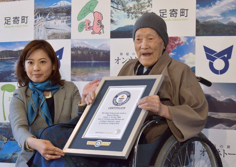 ‘World’s oldest man’ dies in Japan at 113