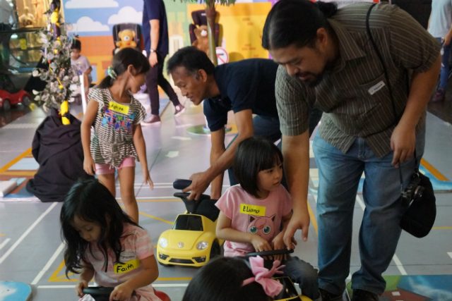 JUNIOR DRIVING COUSE. It features a miniature simulated roadway for kids 4 to 8 years old. Photo by Basmarie Jane Marin/Rappler 