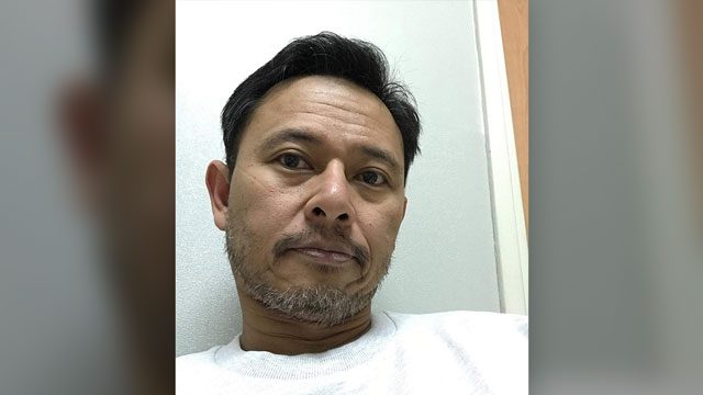 HOSPITAL JOURNEY. Angara checks in at the hospital on March 29, and takes this selfie on March 30. Photo from Angara 