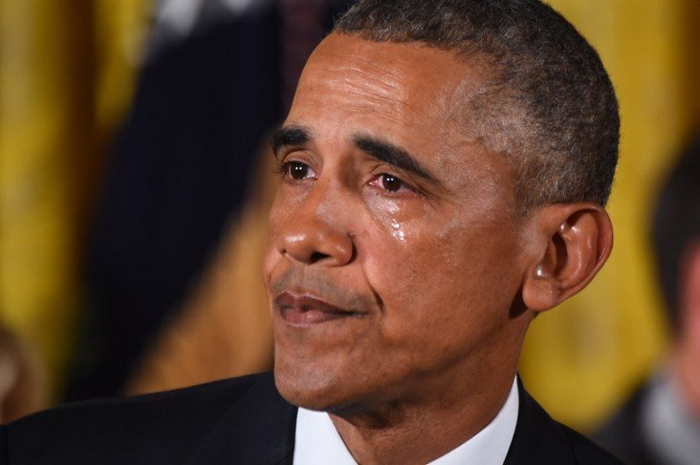 Tearful Obama pleads for ‘urgency’ on gun control