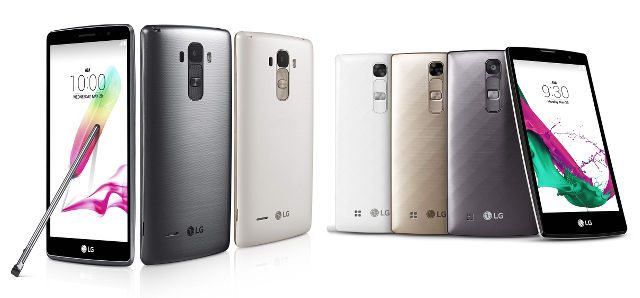 LG expands G4 lineup with G4c, G4 Stylus devices