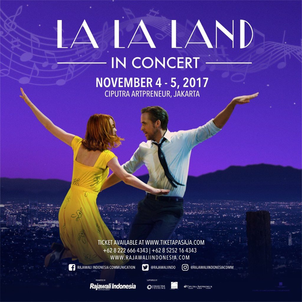 Pertunjukan ‘La La Land in Concert’ akan melibatkan seratus musisi