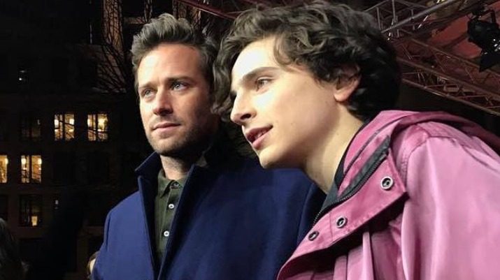 Timothée Chalamet, Armie Hammer to return for ‘Call Me By Your Name’ sequel