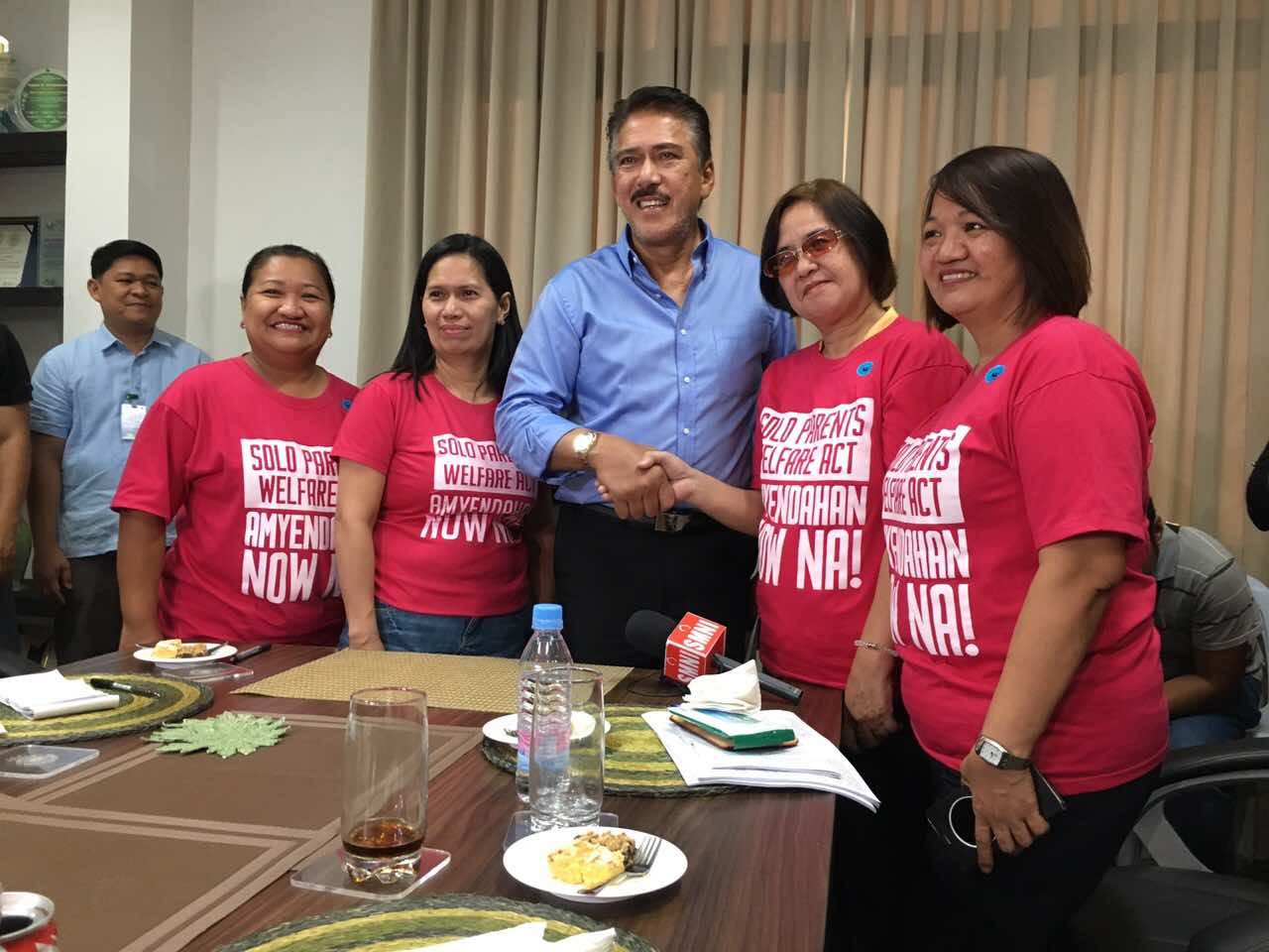 After gaffe, Sotto vows to seek more benefits for solo parents