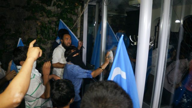 Thai embassy closed in Turkey after protest against deported Uighurs