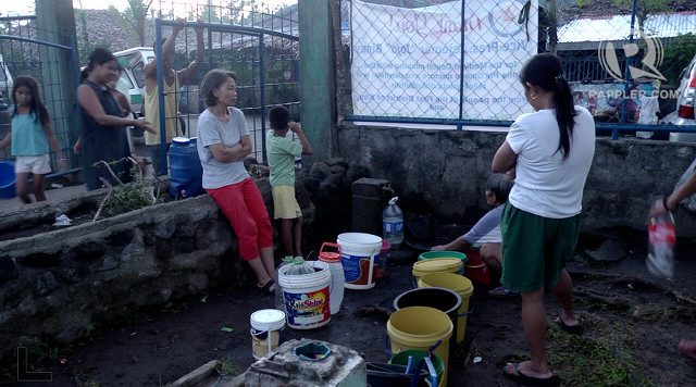 Mayon evacuees need water drums, water lorry