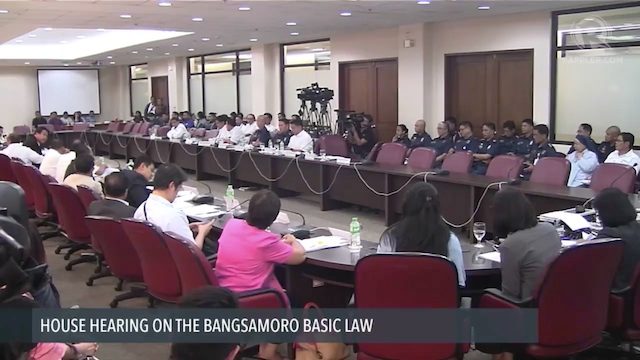 House panel set to vote on Bangsamoro bill