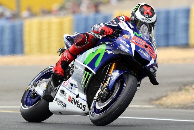 Hasil MotoGP Perancis: Jorge Lorenzo terdepan, Valentino Rossi di posisi kedua