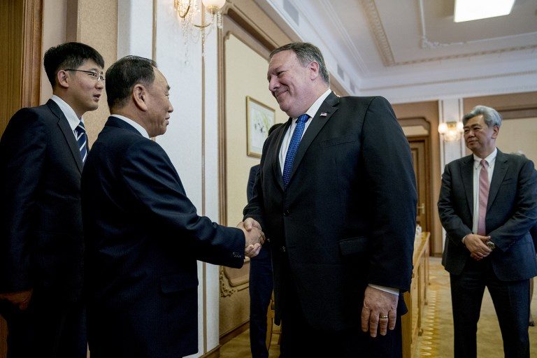 Pompeo delays talks with senior North Koreans