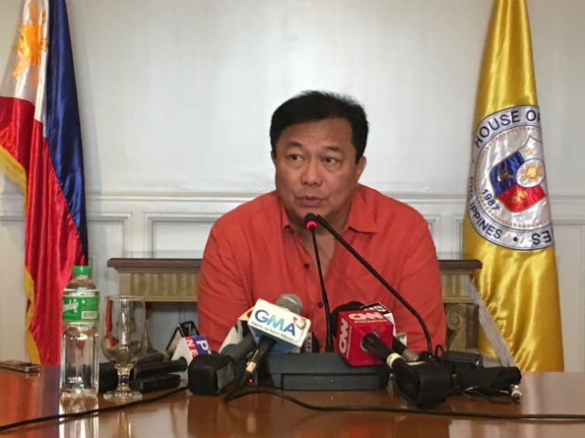 WARNING TO CABINET. Speaker Pantaleon Alvarez wants the minimum age of criminal responsibility to be lowered from 15 to 9 years old. Photo by Mara Cepeda/Rappler 