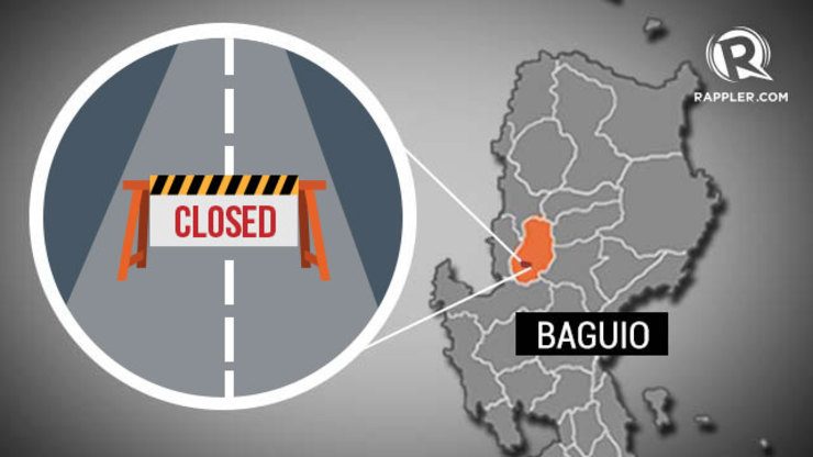 5 Cordillera roads closed; 158 families evacuated