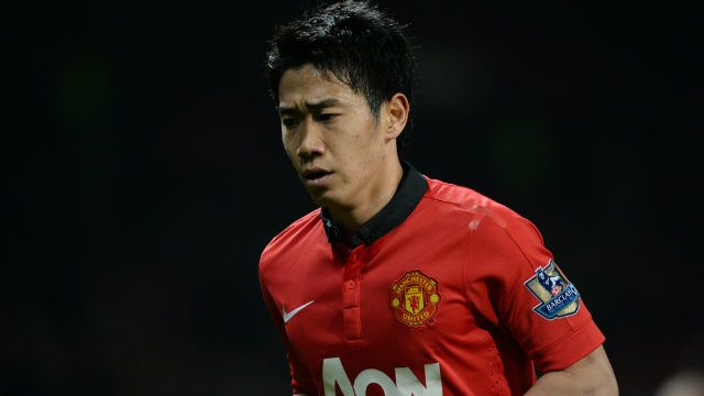 Shinji Kagawa of Manchester United will banner the Japanese World Cup squad. Photo by Peter Powell/EPA