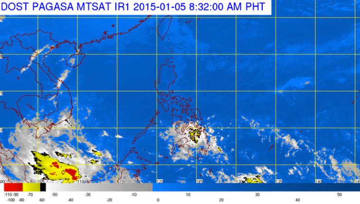 Rainy Tuesday for Central Visayas, Mindanao, Leyte