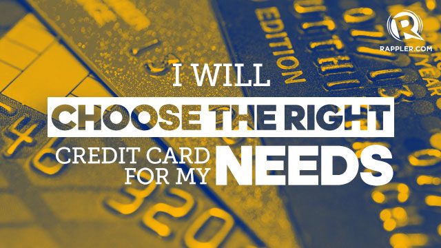 The credit card creed