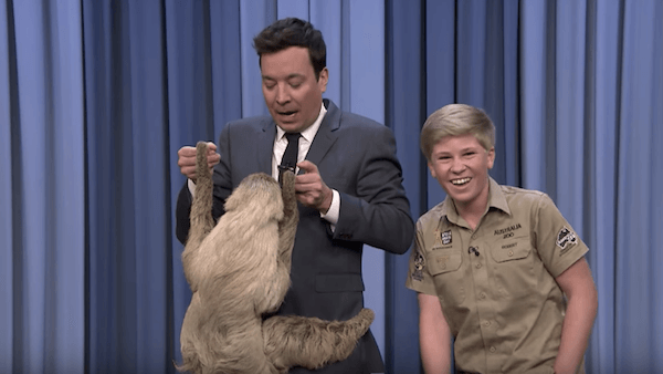 SAKSIKAN: Robert Irwin bicara tentang ular dan sloth di ‘The Tonight Show Starring Jimmy Fallon’