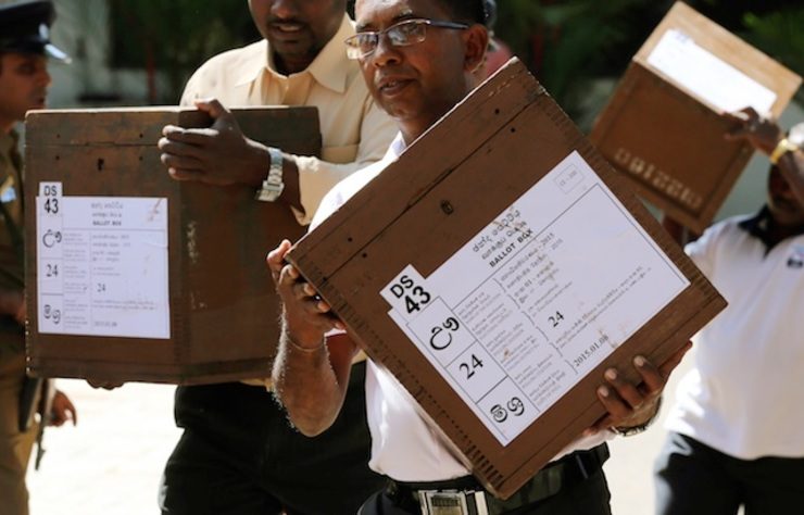 Sri Lanka votes in tightest election in decades