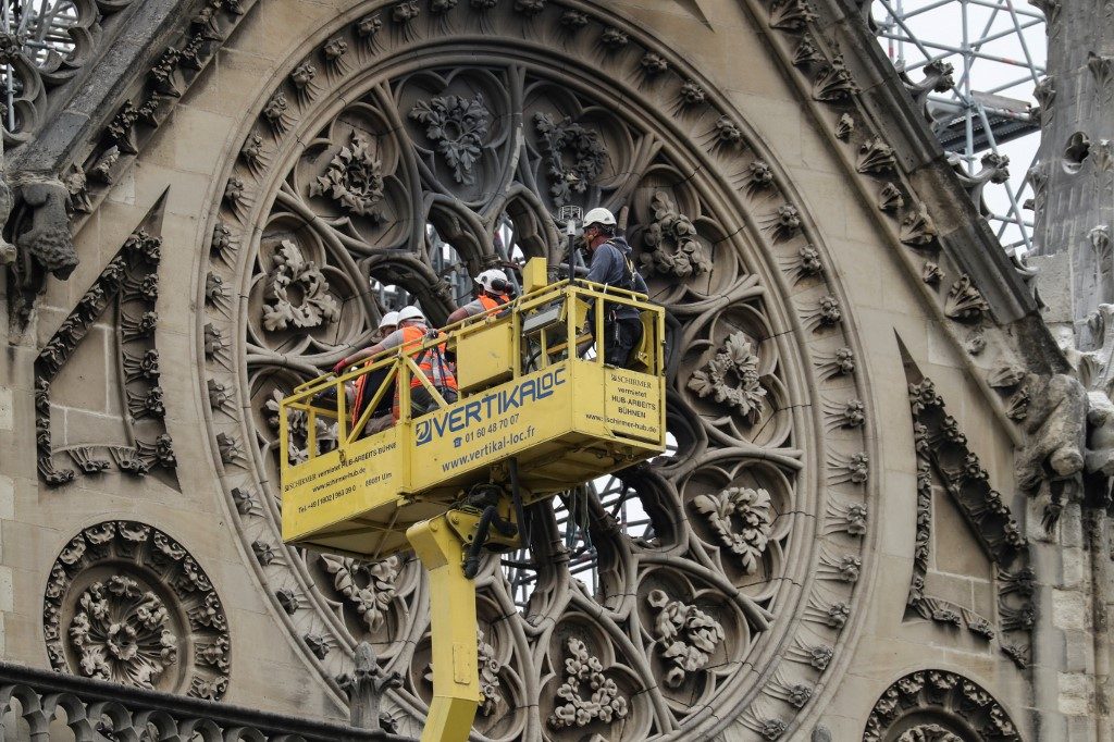 8 months later, Notre-Dame cathedral still broken