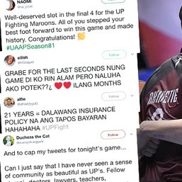 #16Strong: UP fans loud and proud on Twitter after historic UAAP win