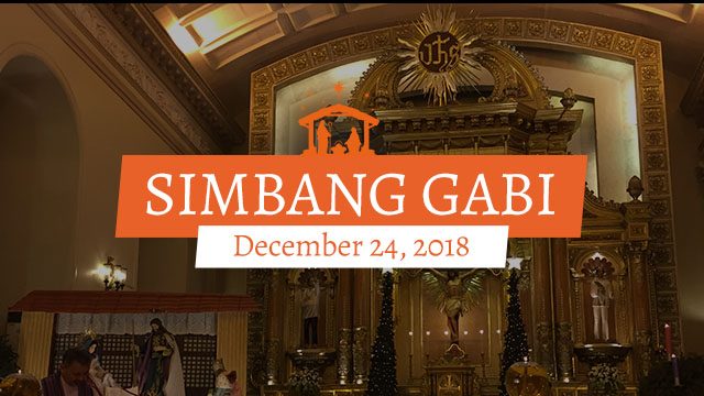 READ: Gospel for Simbang Gabi – December 24, 2018