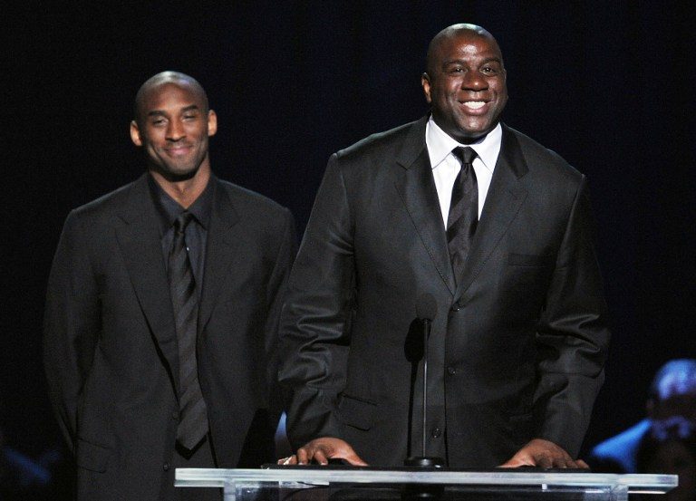 Magic Johnson delivers touching tribute to Kobe Bryant