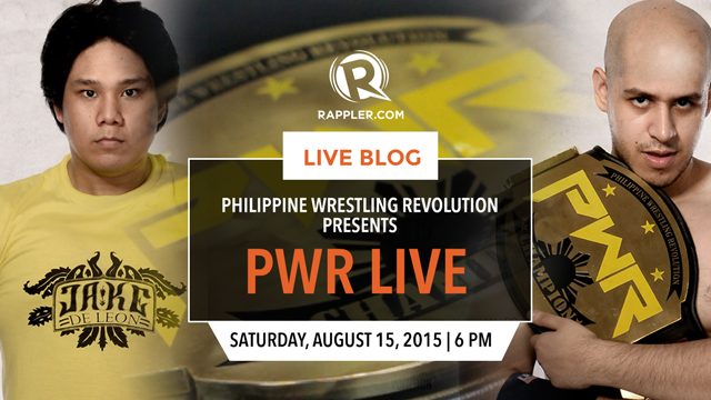 LIVE BLOG: Philippine Wrestling Revolution presents PWR Live
