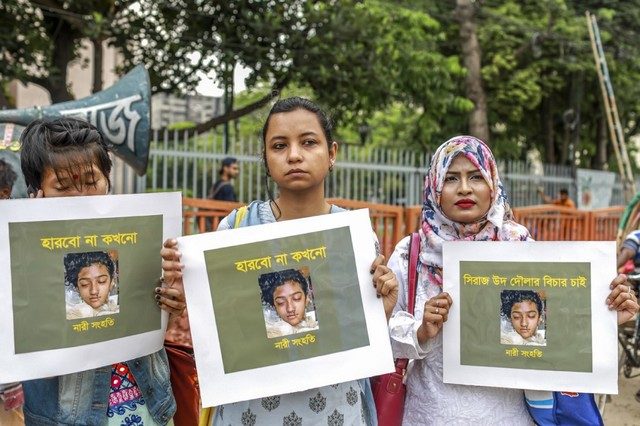 Bangladesh puts anti-sexual harassment units in schools after girl’s murder