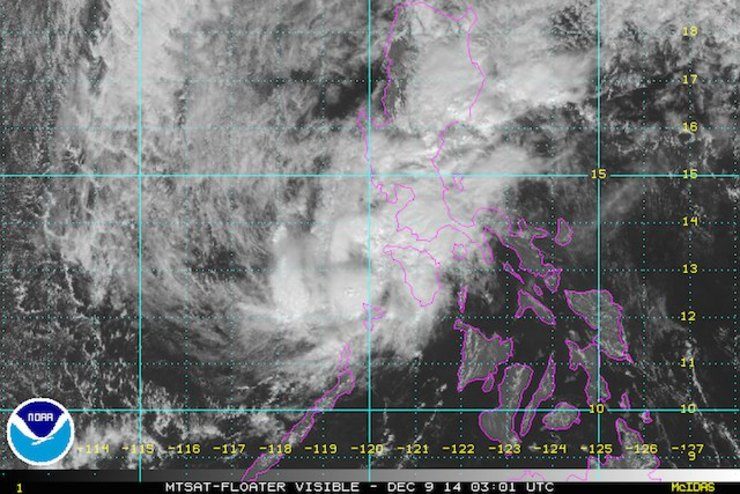 Tropical Depression Ruby: Storm signals lowered