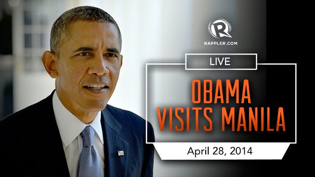 HIGHLIGHTS: Obama visits Manila | Day 1