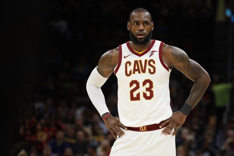 LeBron James out for rest of pre-season, could miss Cavs season opener