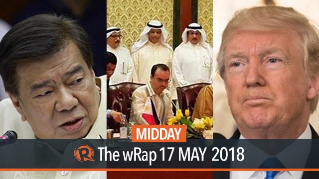 Duterte lifts Kuwait deployment ban, Senators on Sereno ouster, Trump on North Korea | Midday wRap