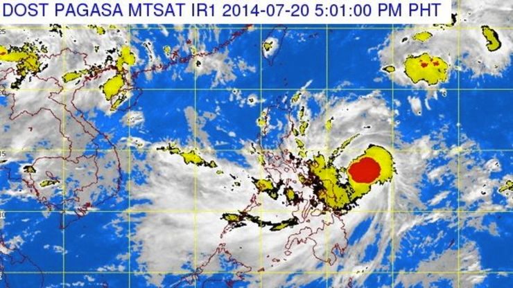 Rainy Monday in MIMAROPA, Bicol, Visayas; #HenryPH still at sea