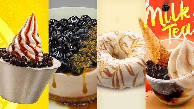 LOOK: These 7 milk tea-flavored treats are for the milk tea-obsessed