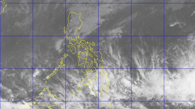 Light-moderate rain over parts of Mindanao on Friday