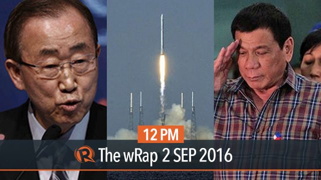 Duterte & UN, Abu Sayyaf, SpaceX | 12PM wRap