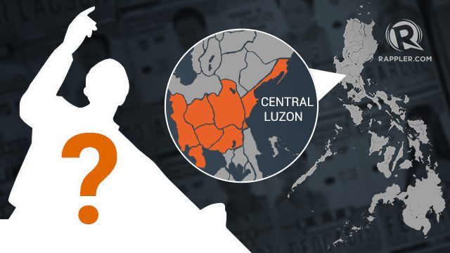 Who is running in Central Luzon | 2016 Elections