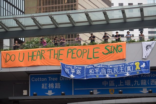 HK demos throw Beijing propaganda machine into overdrive