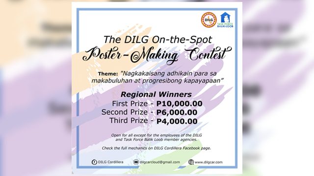 P50k at stake in DILG Cordillera’s peace-building poster-making contest