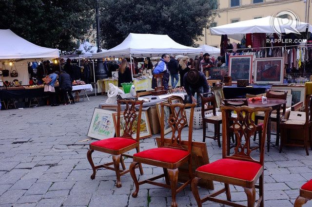 FLEA MARKET. You'll find lots of quirky stuff in the outdoor markets 