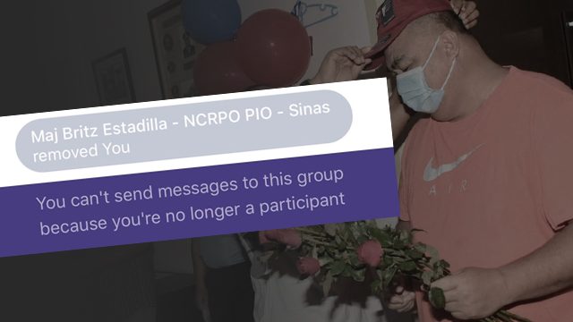 NCRPO restricts Rappler coverage after story on Sinas birthday party