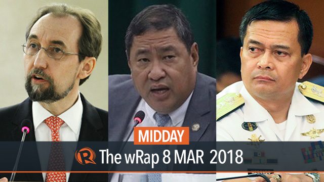 Sereno impeachment, Mercado on frigates deal, UNCHR chief slams Duterte | Midday wRap