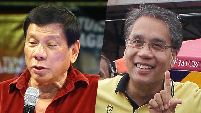 Duterte dares Roxas: ‘Show us you’re cut…’