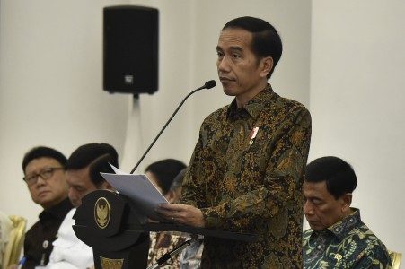 Jokowi: Jangan ada pikiran melemahkan KPK